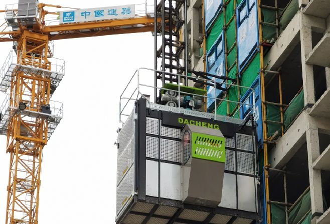SC200 Single-Cage New-Type Construction Elevator
