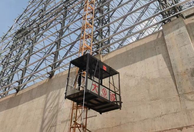 SS120/120 Wire Rope Material Hoist