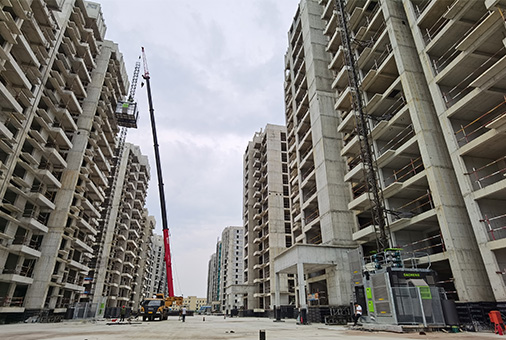 Henan Dacheng Machinery Helps Liaoning Linghai Garden Group Project Construction
