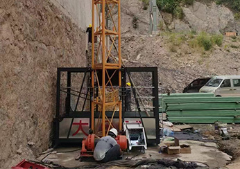 Installation Steps of SS120 Material Hoist